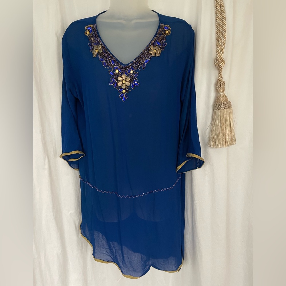 Silk Chiffon Tunic